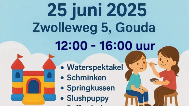 🎉 Kinder Zomer Feest 2025 – Een middag vol plezier voor alle kinderen! 🌞